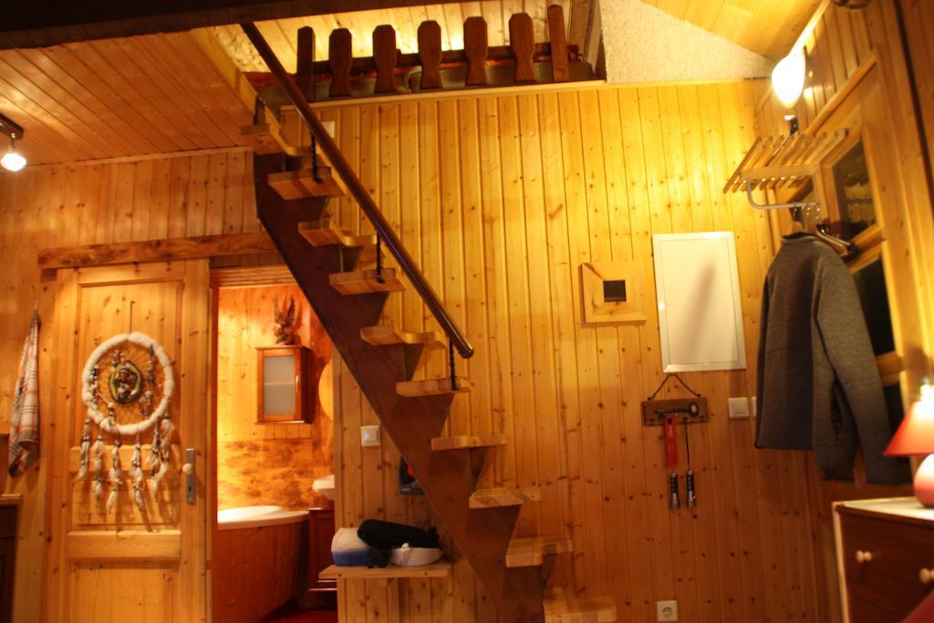 Villa Norwegisches Holzhaus Neuruppin Camera foto